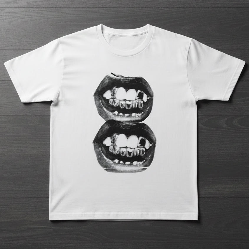 Graphic Print Cotton T-Shirt