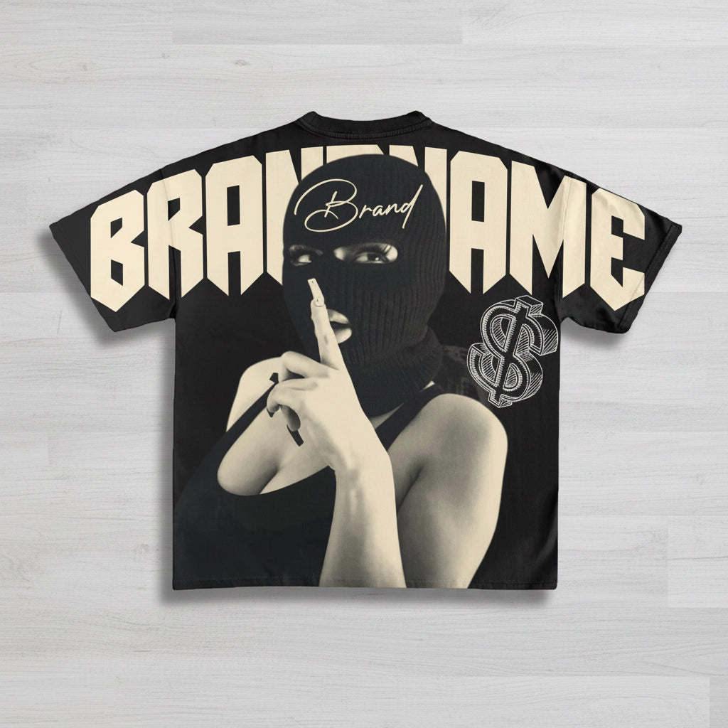 Mens Graphic Print Cotton T-shirt