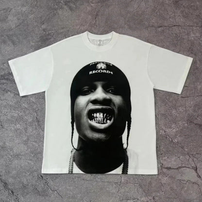 Graphic Print Cotton T-Shirt