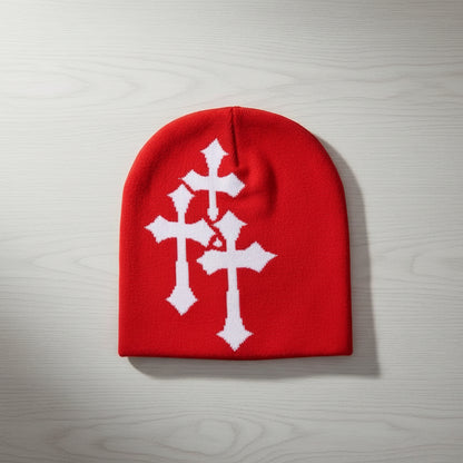Y2K Knitted Jacquard Hat