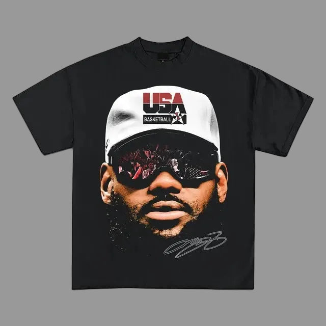 Cotton Graphic Print Tshirts