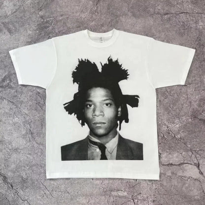 Graphic Print Cotton T-Shirt