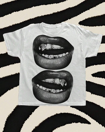 Graphic Print Cotton T-Shirt