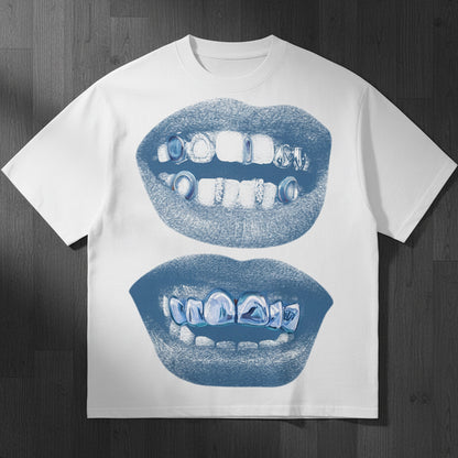 Graphic Print Cotton T-Shirt