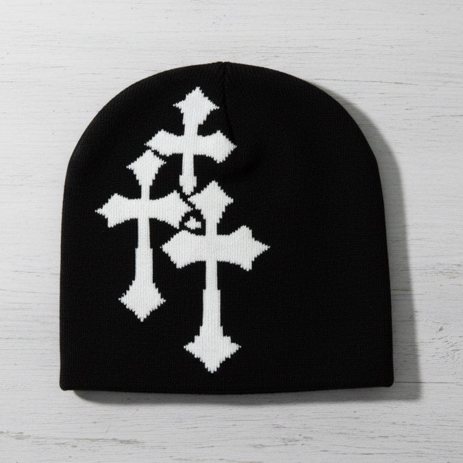 Y2K Knitted Jacquard Hat