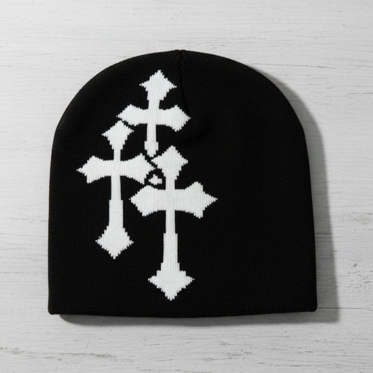 Y2K Knitted Jacquard Hat