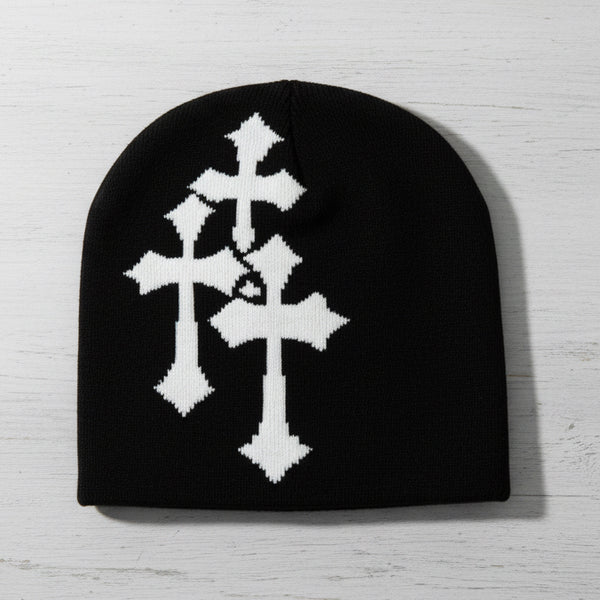 Y2K Knitted Jacquard Hat