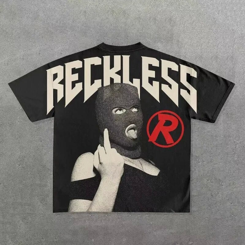 Graphic Print Cotton T-shirt