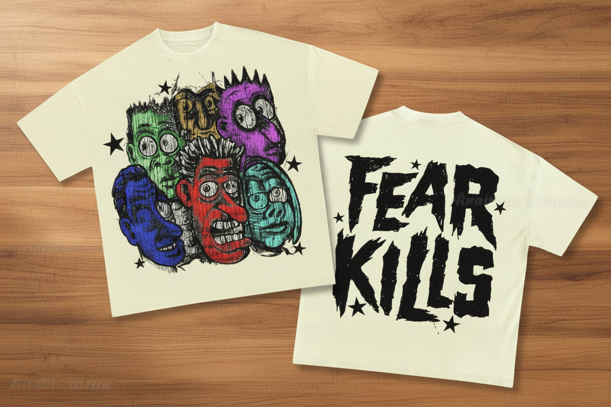 Mens Graphic Print Cotton T-shirt