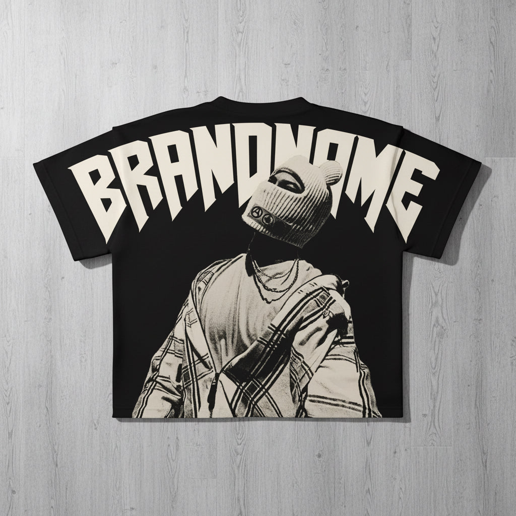 Mens Graphic Print Cotton T-shirt