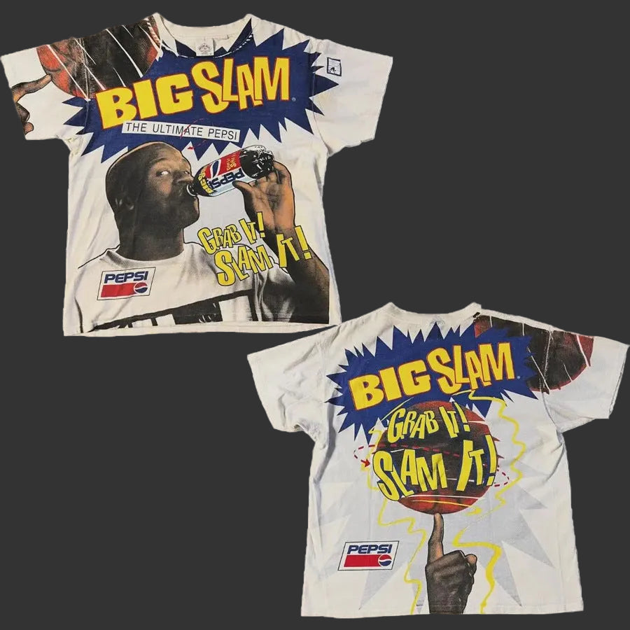 Y2K Hip Hop Graphic Cotton T-Shirt