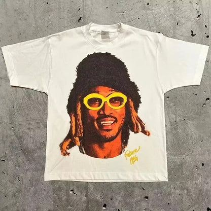 Graphic Print Cotton T-Shirt