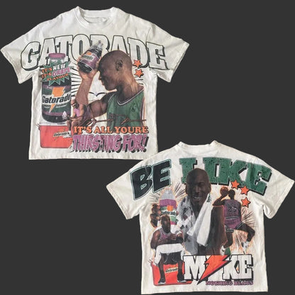 Y2K Hip Hop Graphic Cotton T-Shirt