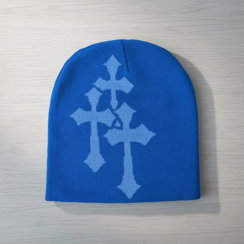 Y2K Knitted Jacquard Hat
