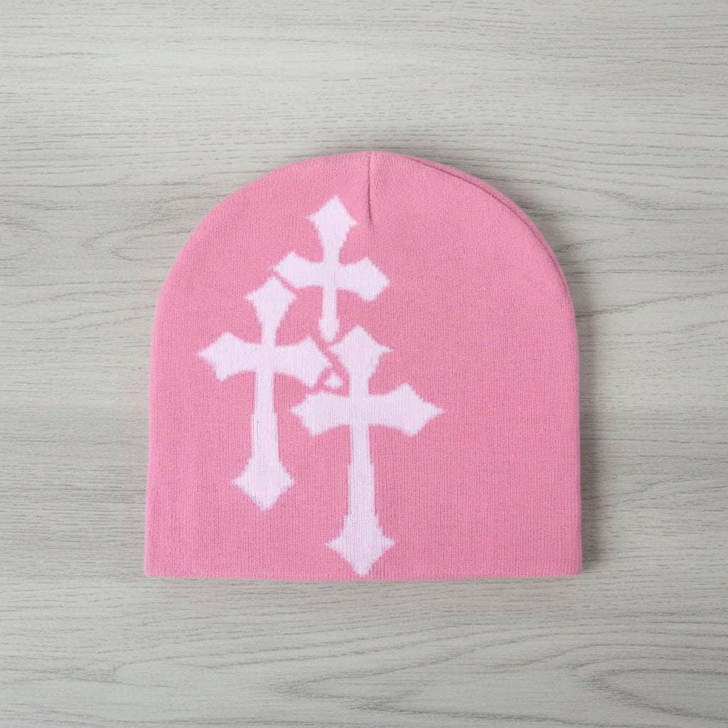 Y2K Knitted Jacquard Hat