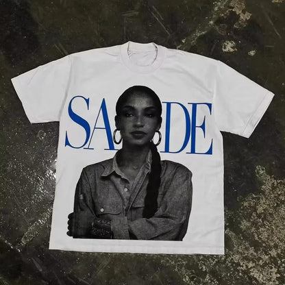 Graphic Print Cotton T-Shirt