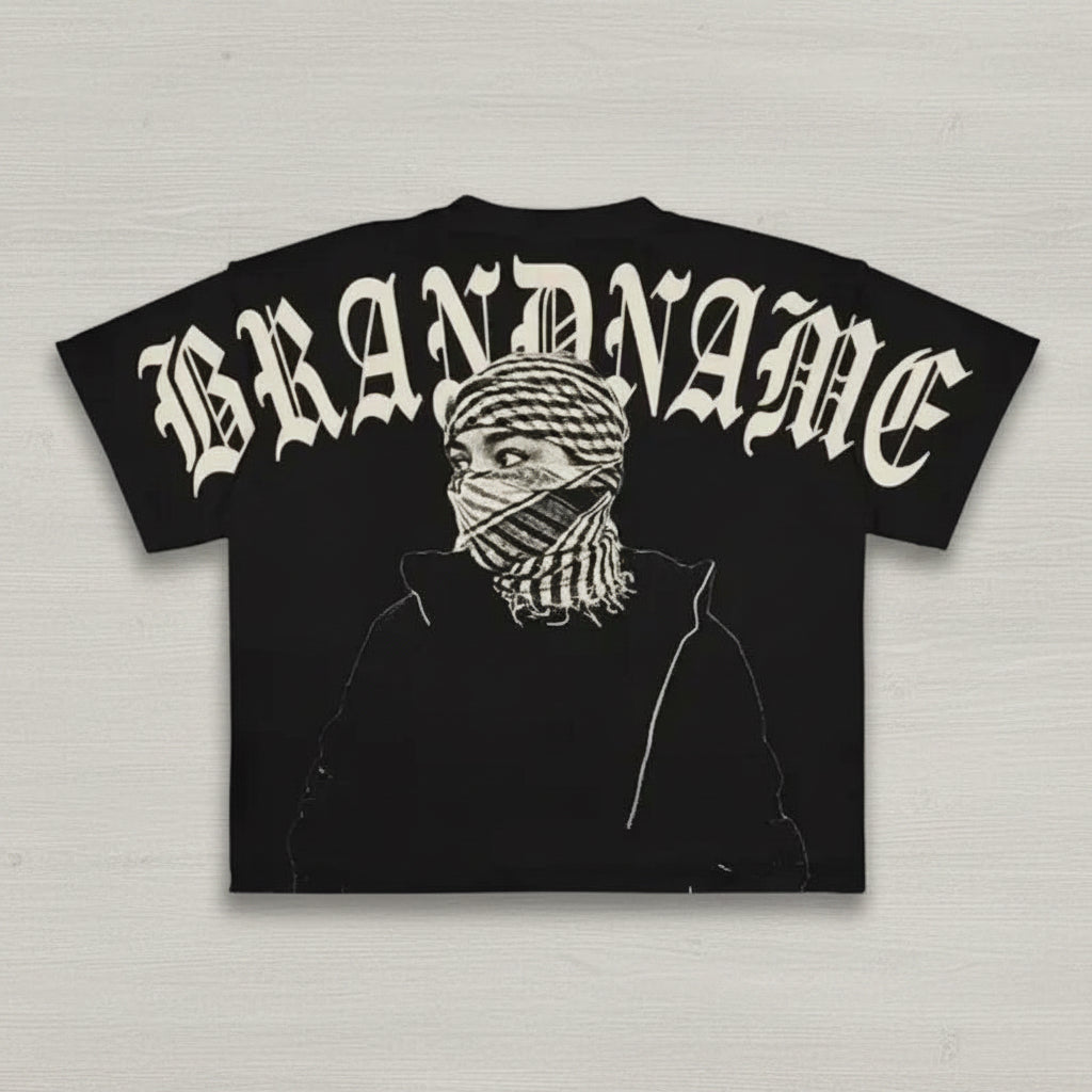 Graphic Print Cotton T-shirt
