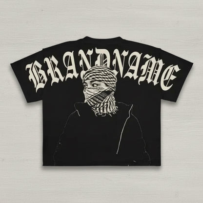 Graphic Print Cotton T-shirt