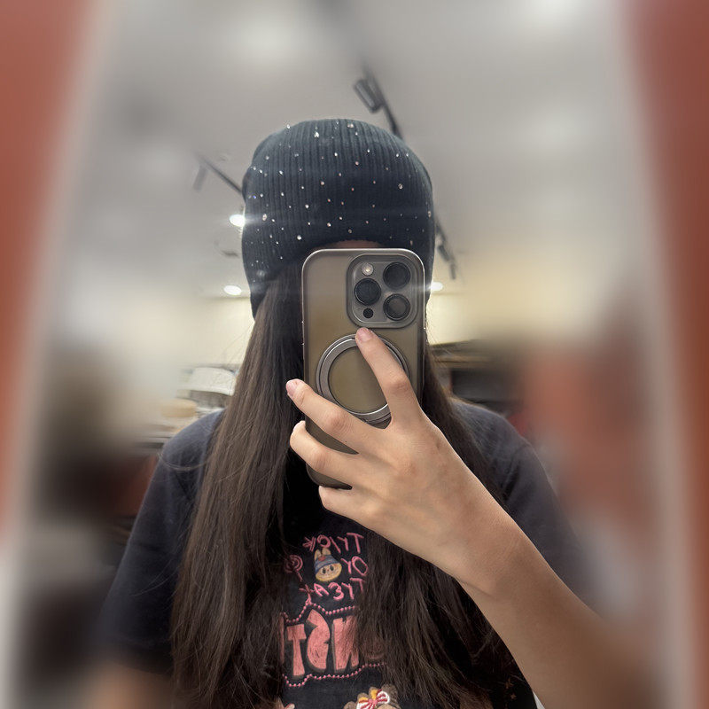 Rhinestone Vintage Wool Beanie