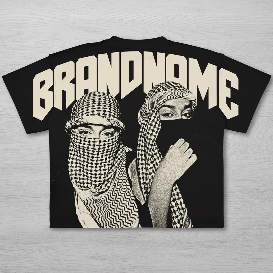 Graphic Print Cotton T-shirt