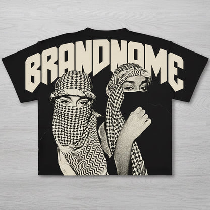 Graphic Print Cotton T-shirt