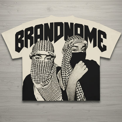 Graphic Print Cotton T-shirt