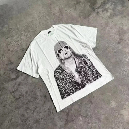 Graphic Print Cotton T-Shirt