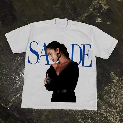 Graphic Print Cotton T-Shirt