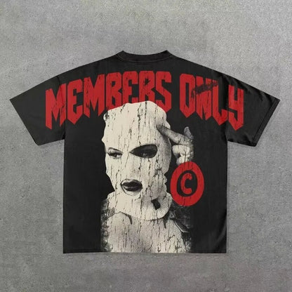 Graphic Print Cotton T-shirt